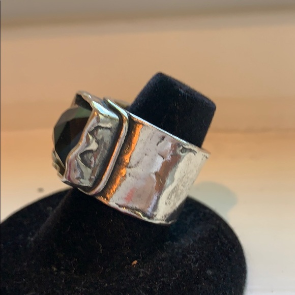 Silpada Smokey topaz and Sterling Silver Ring. - Picture 2 of 2